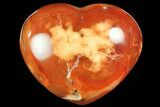 Colorful Carnelian Agate Heart #167366-1